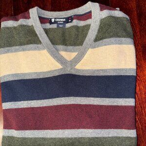 CREMIEUX V NECK SWEATER AND T-SHIRT